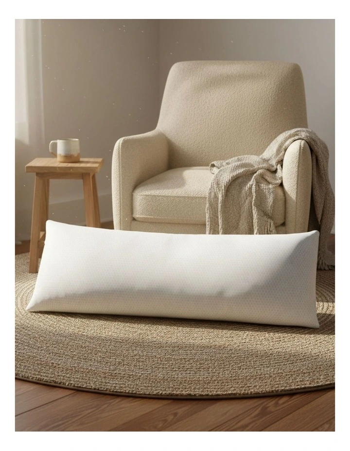 Full Body Memory Foam Soft Pillow in White image 7
