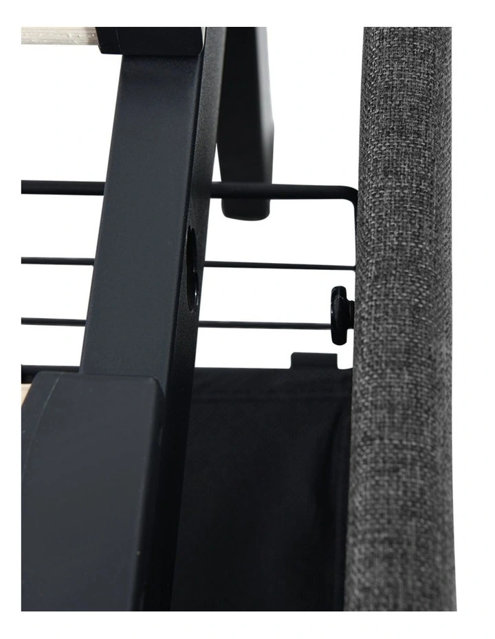 King Solid Bed Frame in Grey image 6