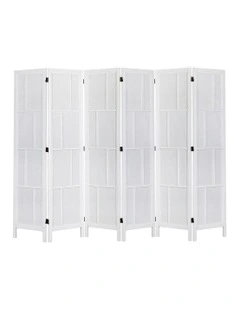Wooden Panel Room Levede 6 in White