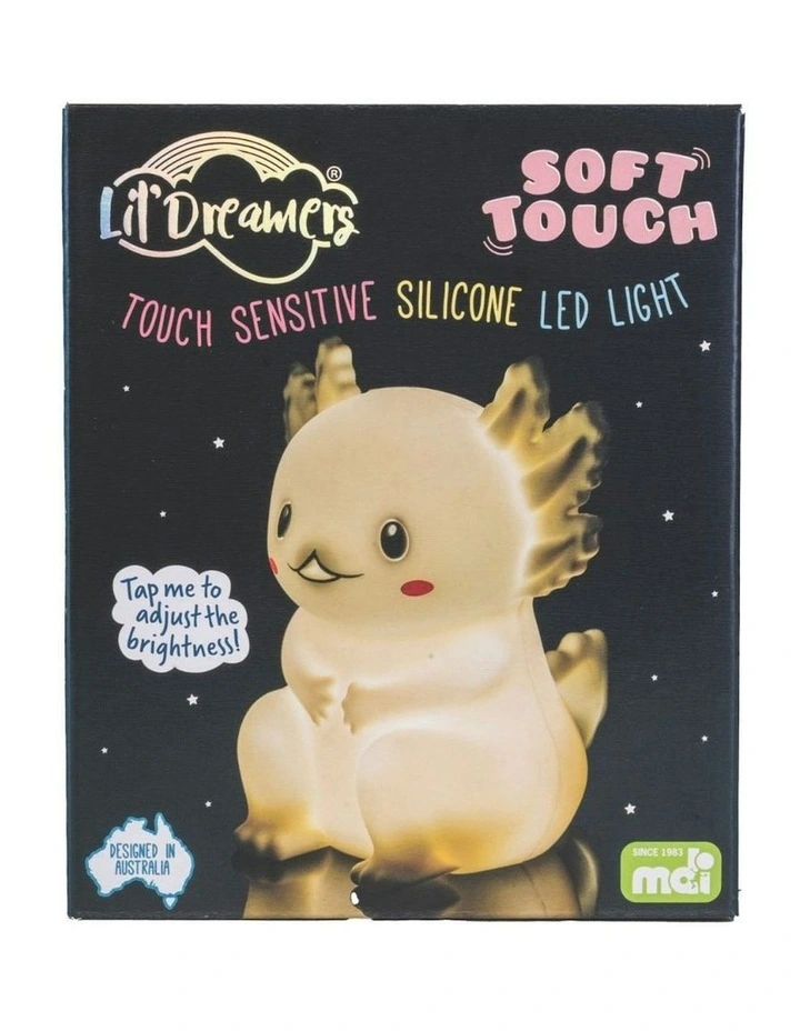 Axolotl Soft Touch LED Light in White image 3