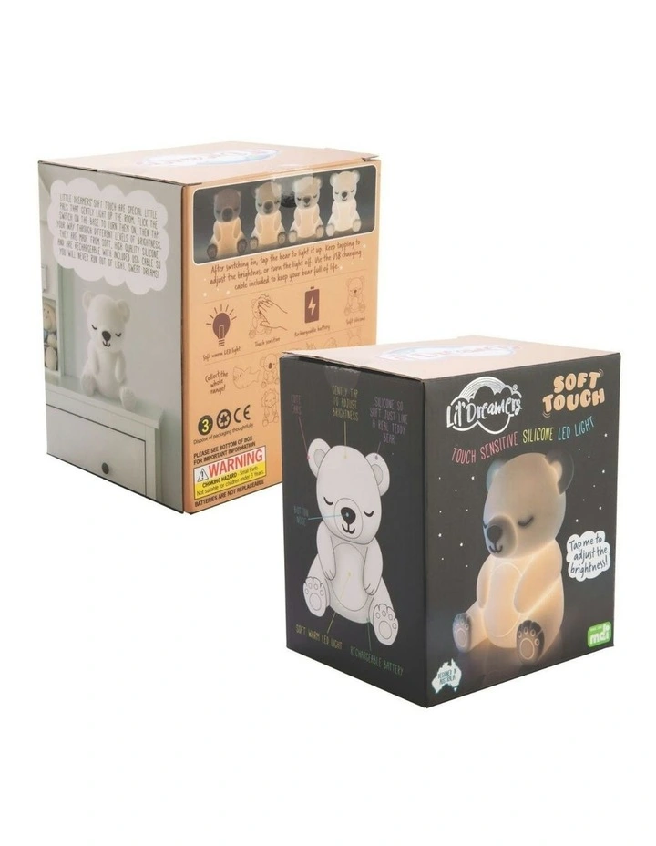 Bear Soft Touch LED Light in White image 3