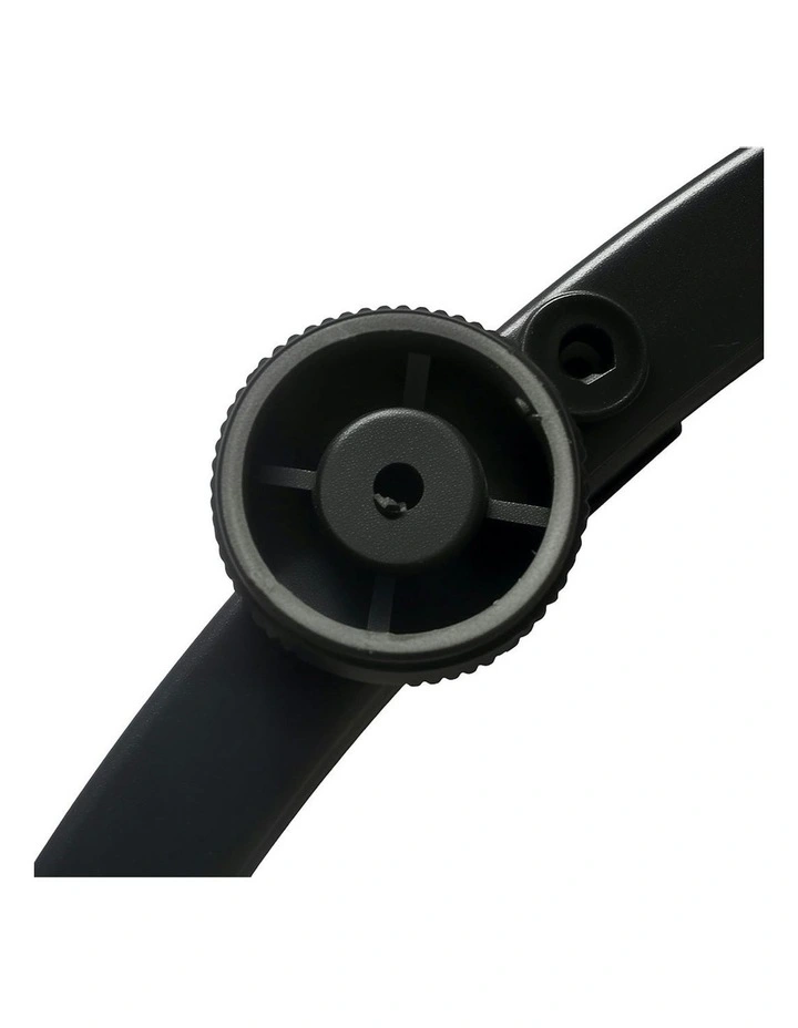 Round Nesting Coffee Table Set of 2 in Grey image 6