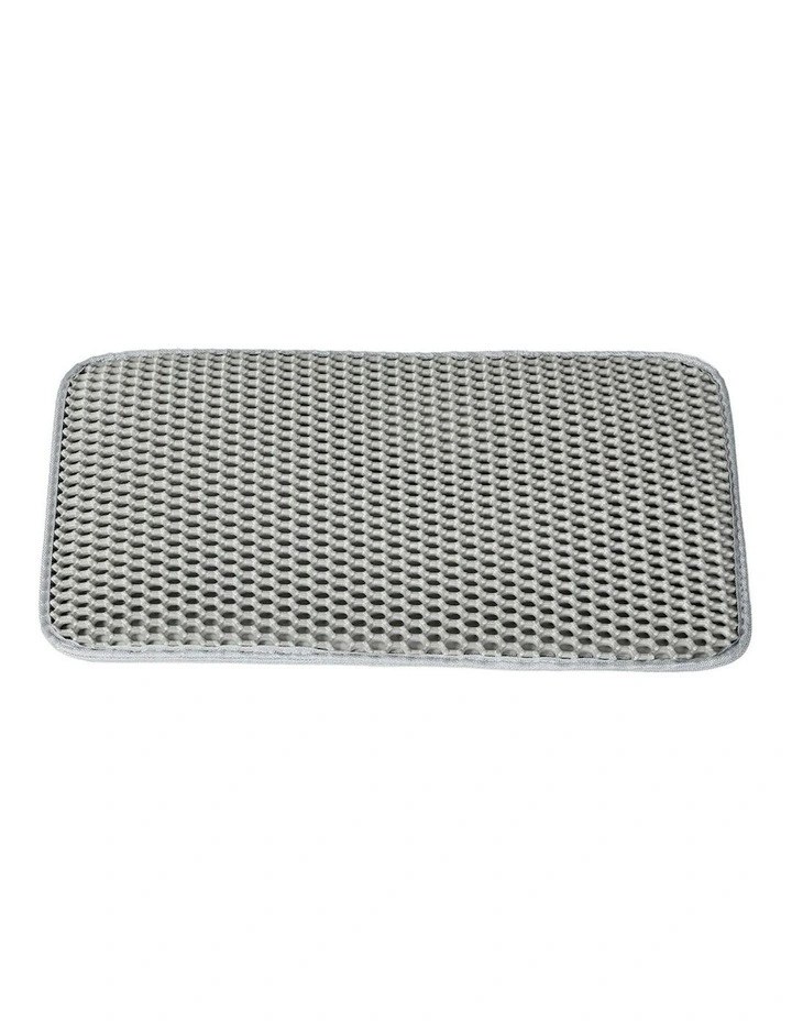 Pawz Cat Litter Mat Large Litter Box Pet Trapping Sifting Mats Waterproof Tray image 2