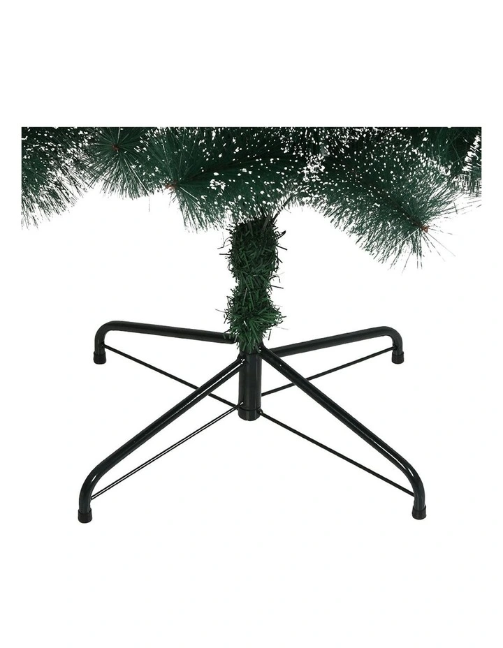 Snow Flocked Christmas Tree Artificial Indoor Outdoor Decor 1.8M in Green image 6
