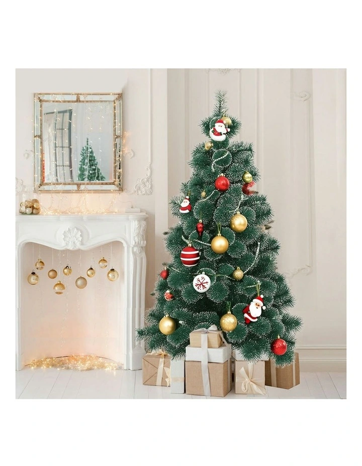 Outdoor Decor Snow Flocked Christmas Tree 1.5M in Green image 6