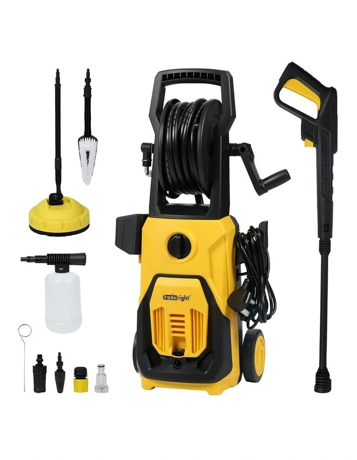 3500PSI High Pressure Washer Electric Cleaner Water Spray Gun 8M Hose in Yellow and Black image 1