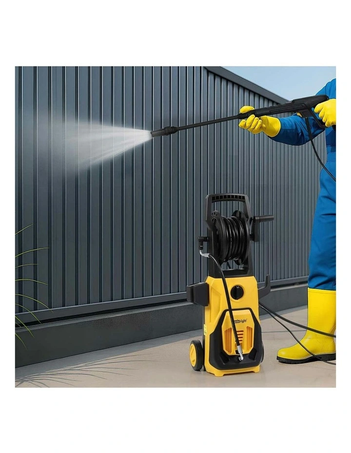 3500PSI High Pressure Washer Electric Cleaner Water Spray Gun 8M Hose in Yellow and Black image 7