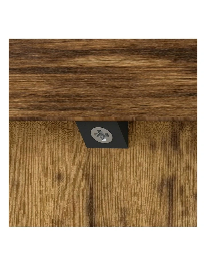 Storage Shelves Bookcase Display Unit Organizer Cabinet 6 Tier Book Shelf in Brown image 5