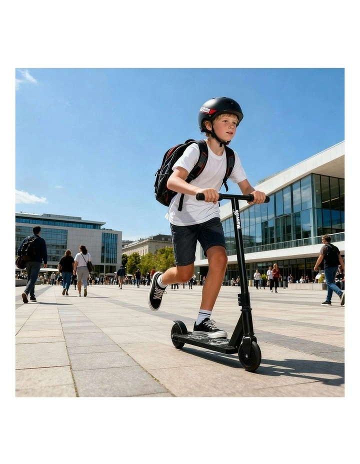 Freestyle Trick 360 Spin Kick Push Tricks Ride Stunt Scooter in Black image 7