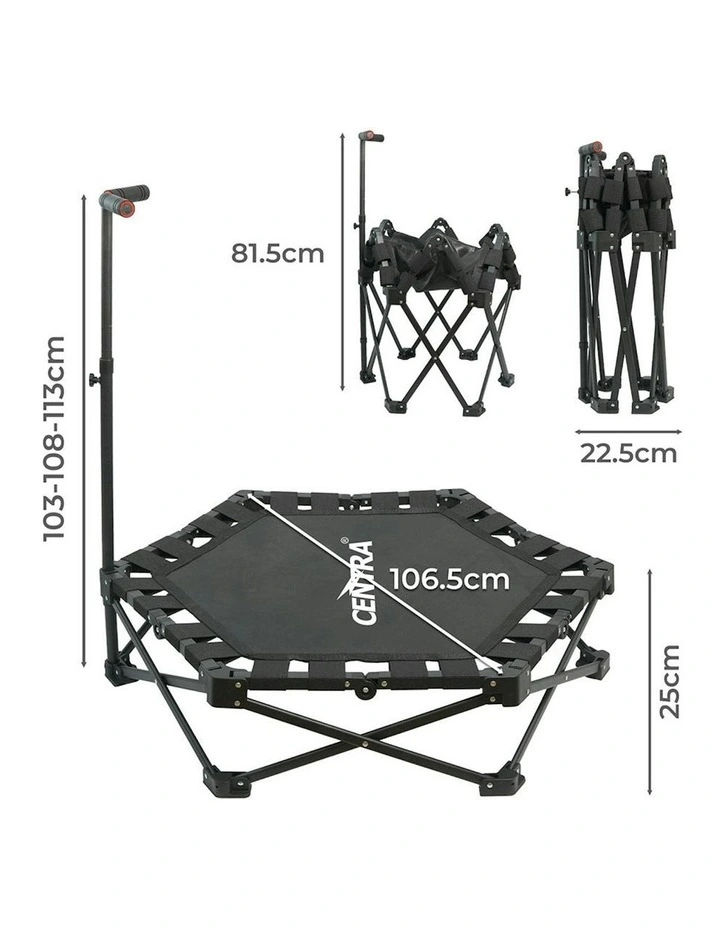 Folding Fitness Trampoline 42 inch image 3