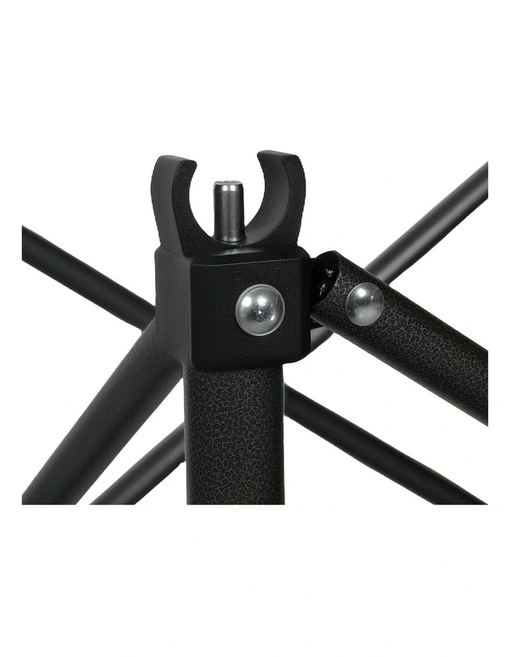 Folding Aluminum Portable Picnic BBQ Desk Camping Table 70cm in Black image 6