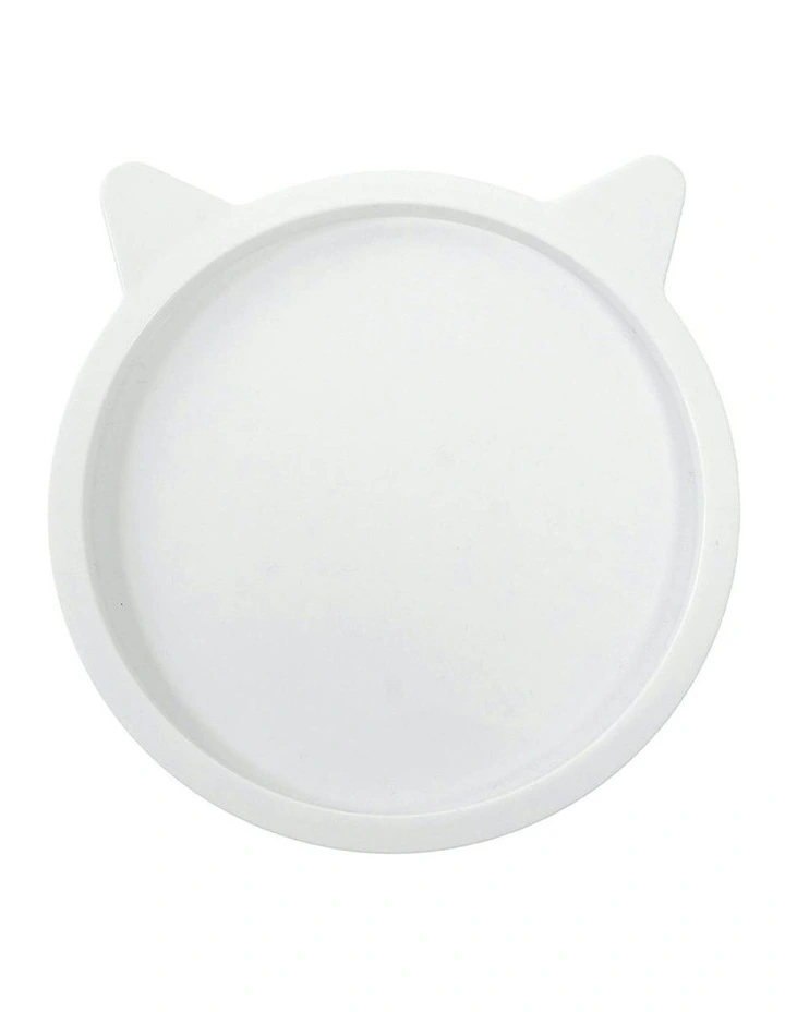 Gravity Food Bowl Automatic Pet Feeder and Water Dispenser Set 3.2L  in White image 5