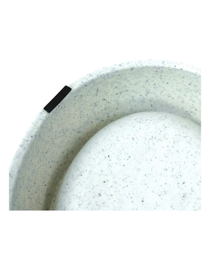 Gravity Food Bowl Automatic Pet Feeder and Water Dispenser Set 3.5L in White image 6