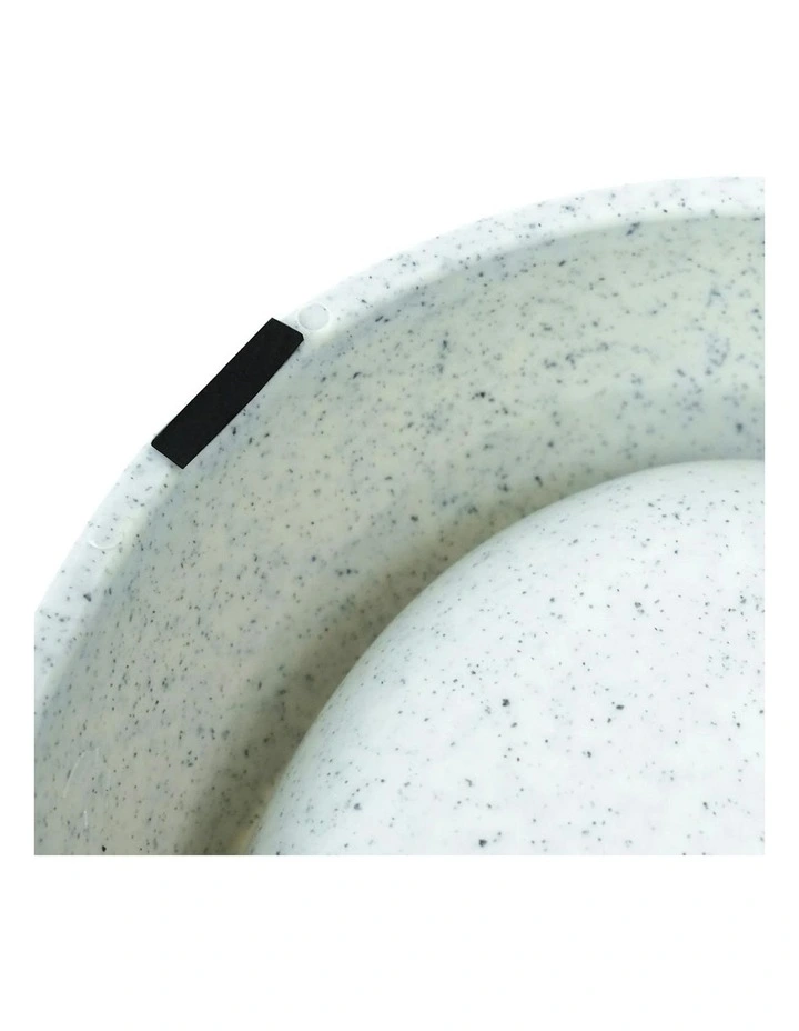 Gravity Food Waterer Pet Feeder & Water Dispenser Set 3.5L in Grey image 5