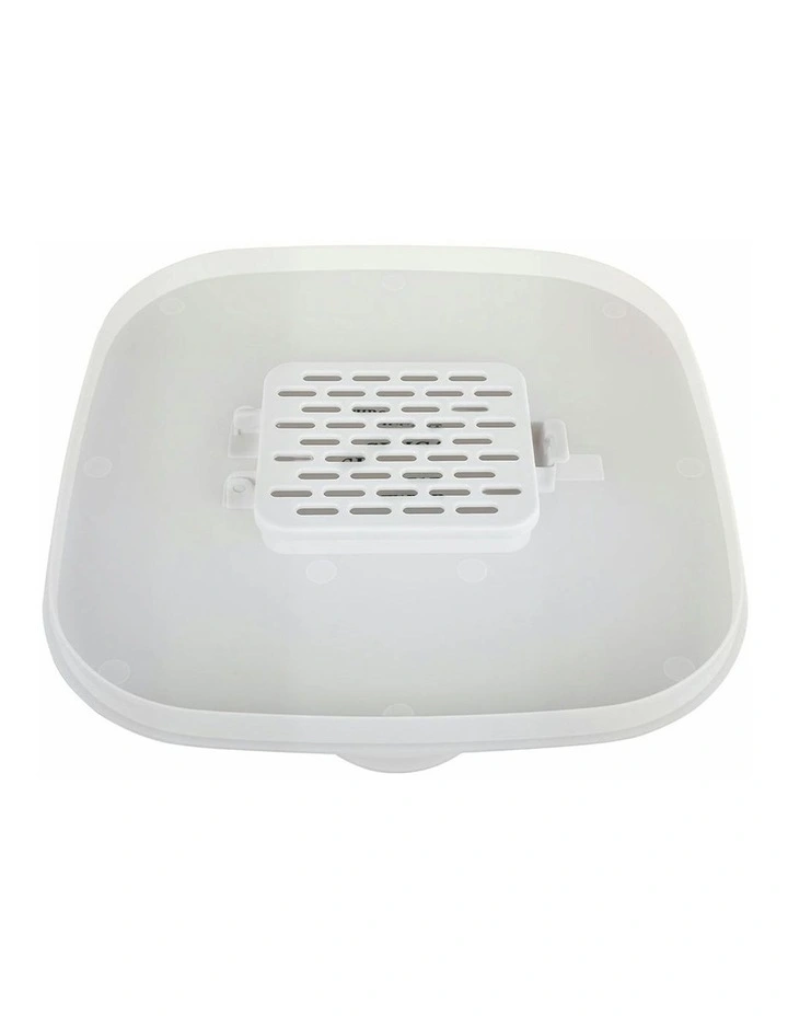 Automatic Pet Feeder Double Bowl Smart Food Dispenser Timer 6L in White image 5