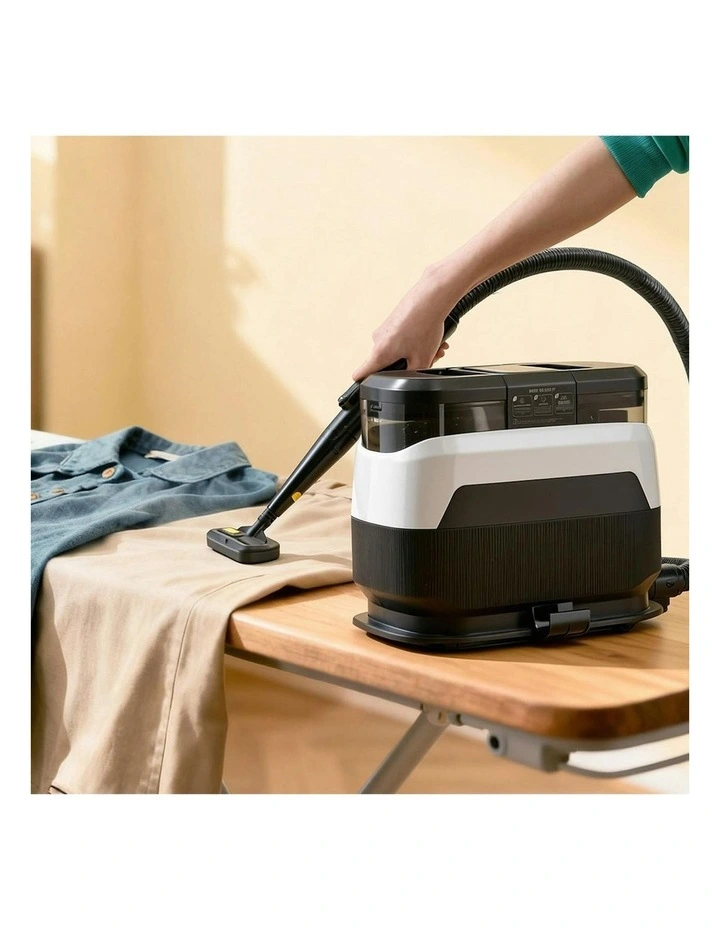 Upholstery Spot Cleaner Deep Stain Fabric Portable Carpet Cleaner 11KPa in Black/White image 7