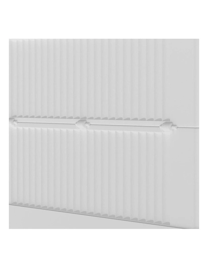Shoe Box Foldable Home Shoe Shelf Ventilated Storage Organizer 6 Pcs in White image 4