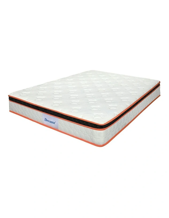 7 Zone Memory Foam King Spring Mattress 26cm in White image 1