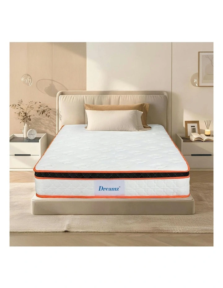 7 Zone King Single Spring Mattress 26cm in White image 7