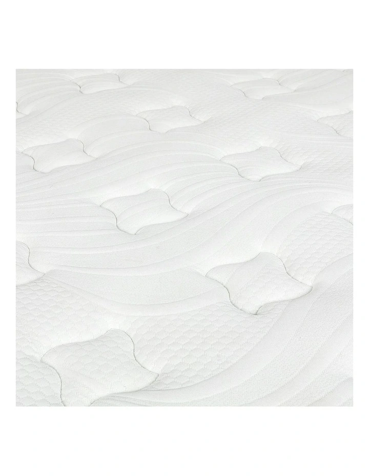 7 Zone Queen Spring Mattress 26cm in White image 4