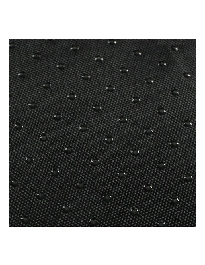 Orthopedic Calming Checkered Plush Sofa Washable Bed Pet Mat S in Black image 6