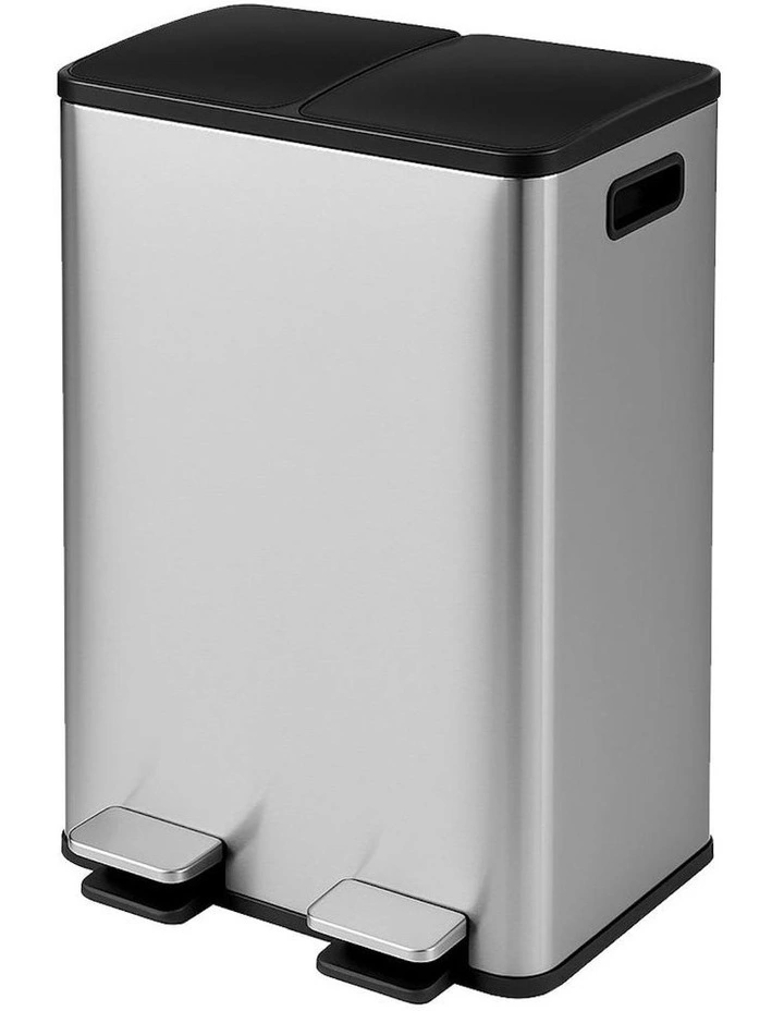 Stainless Steel Kitchen Dustbin 60L in Multi image 1