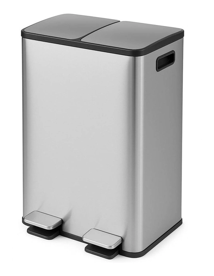 Stainless Steel Kitchen Dustbin 60L in Multi image 1