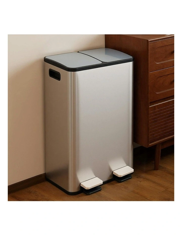 Stainless Steel Kitchen Dustbin 60L in Multi image 7
