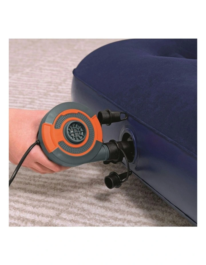 Air Mattress Jr.Twin 1.85m x 76cm x 22cm in Blue image 3