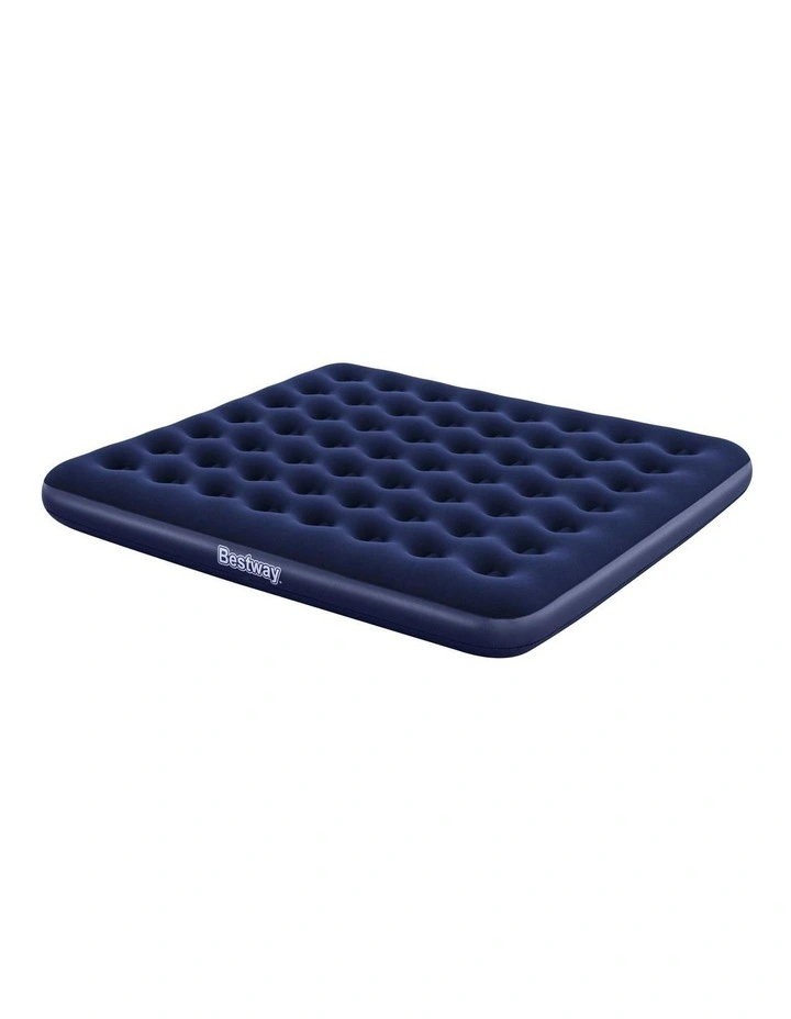 Air Mattress King 2.03m x 1.83m x 22cmin Blue image 1