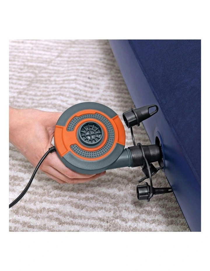 Air Mattress King 2.03m x 1.83m x 22cmin Blue image 4