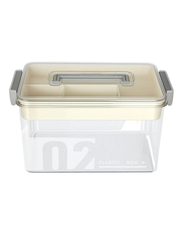 Large Capacity Two Layer Medicine Case Household Medical Storage Box in Multi image 2