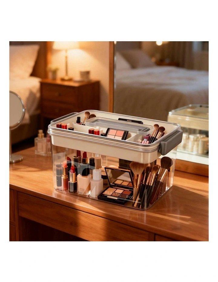 Large Capacity Two Layer Medicine Case Household Medical Storage Box in Multi image 7