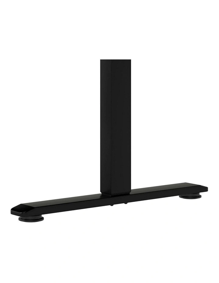 Home Office Electric Standing Desk Adjustable Height Motorised L Shaped in Black image 5