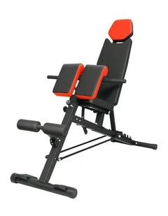 Full Body Workout Multi-Purpose Strength Traini Adjustable Weight Bench in Black