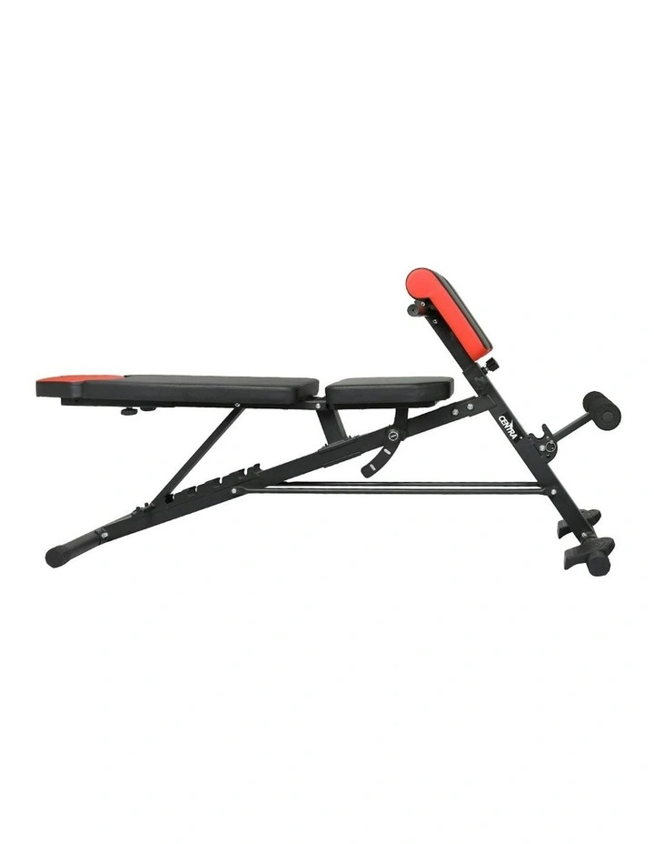 Full Body Workout Multi-Purpose Strength Traini Adjustable Weight Bench in Black image 2