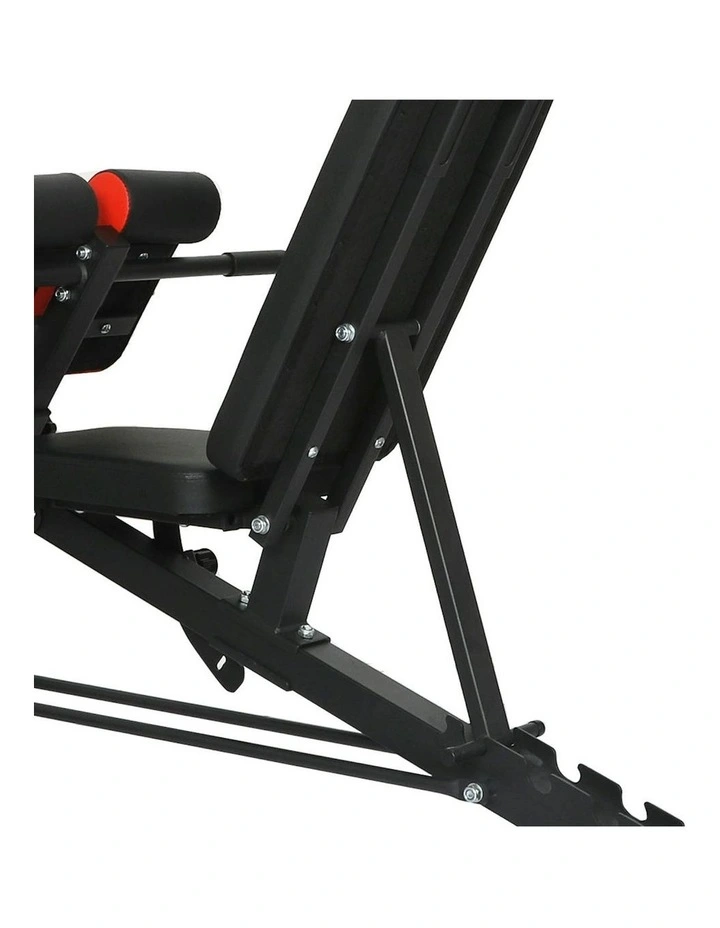 Full Body Workout Multi-Purpose Strength Traini Adjustable Weight Bench in Black image 5