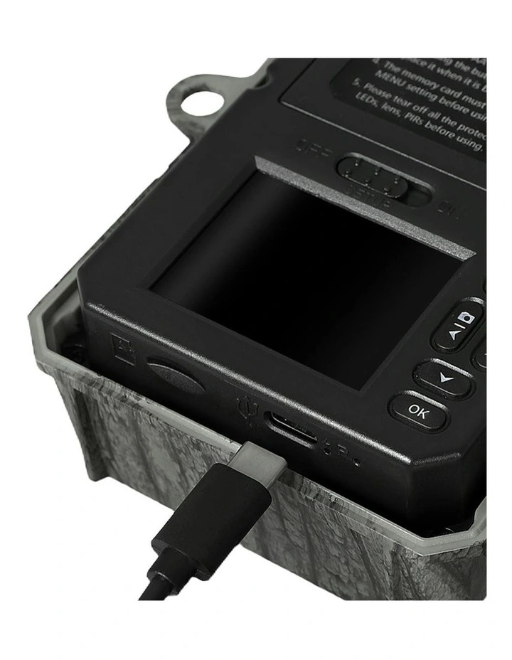 Card Night Vision Solar Trail Camera 4K 112MP Hunting Game Cam Wifi 32GB in Camouflage image 6