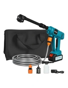 Cordless Portable Pressure Washer 50Bar 230L/H Spray Gun Car Cleaner in Multi