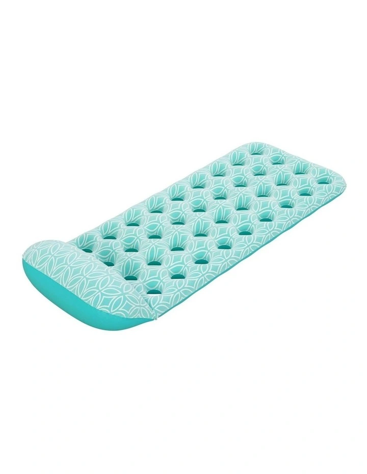 Comfort Plush Floating Mat 1.98m x 74cm in Blue image 2