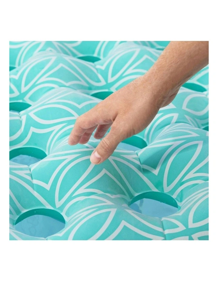 Comfort Plush Floating Mat 1.98m x 74cm in Blue image 5
