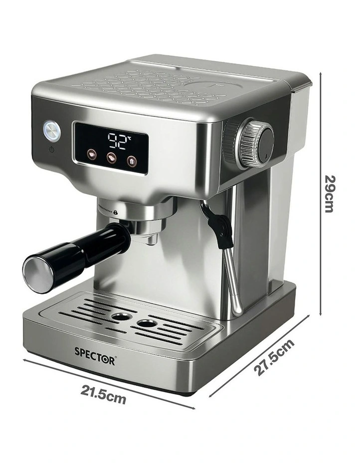 Bar Coffee Machine in Silver image 3