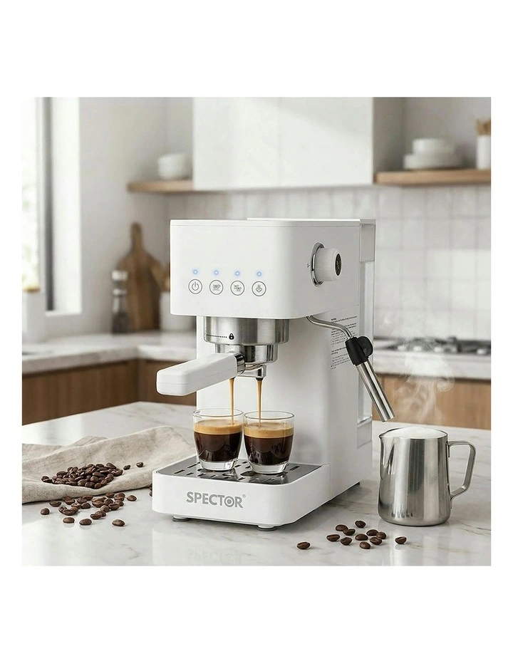 Coffee Machine in White image 7