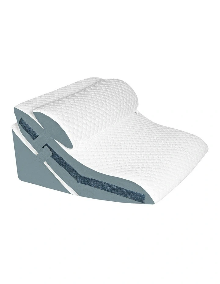 3-in-1 Orthopedic Bed Wedge Pillow in White image 2