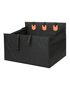 Bed Rear Safety Protector Pet Hammock Non Slip Waterproof Dog Car Seat in Black