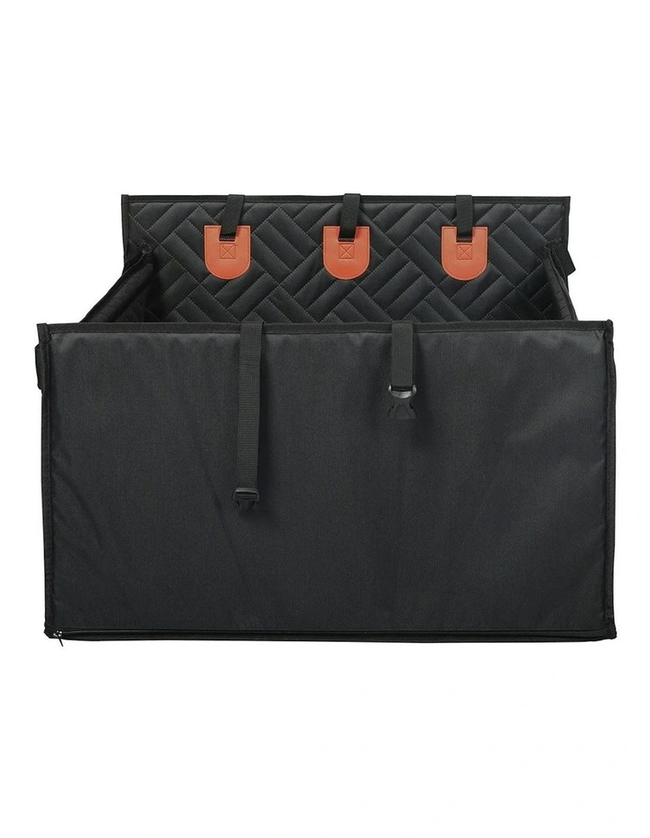 Bed Rear Safety Protector Pet Hammock Non Slip Waterproof Dog Car Seat in Black image 2