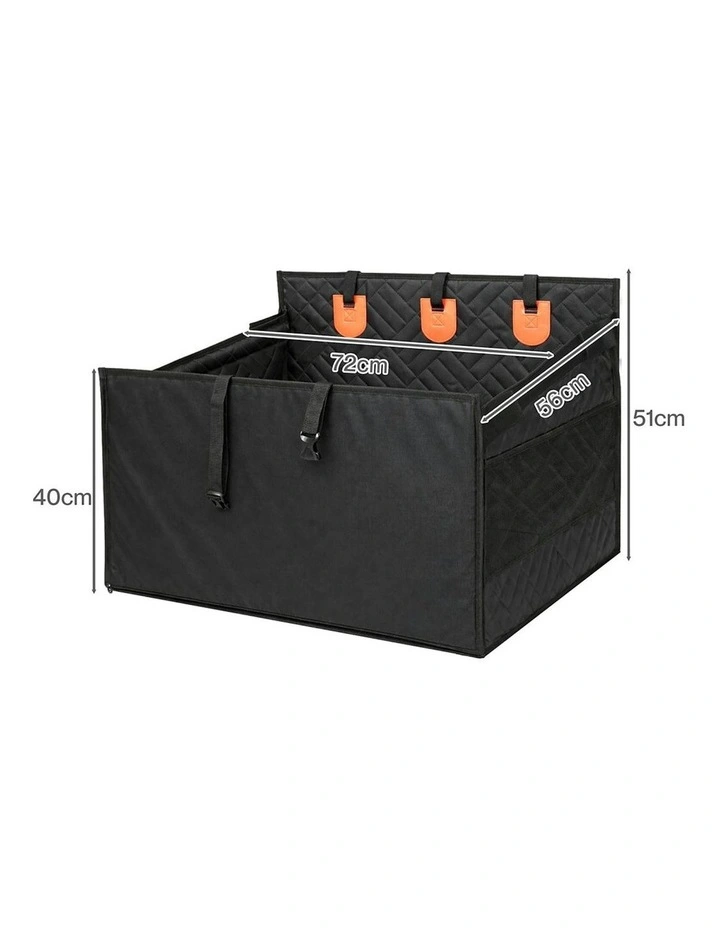 Bed Rear Safety Protector Pet Hammock Non Slip Waterproof Dog Car Seat in Black image 3