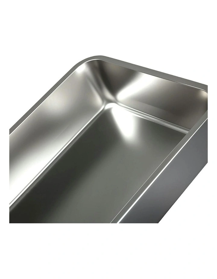 Stainless Steel Pet Litter Box in Grey image 4
