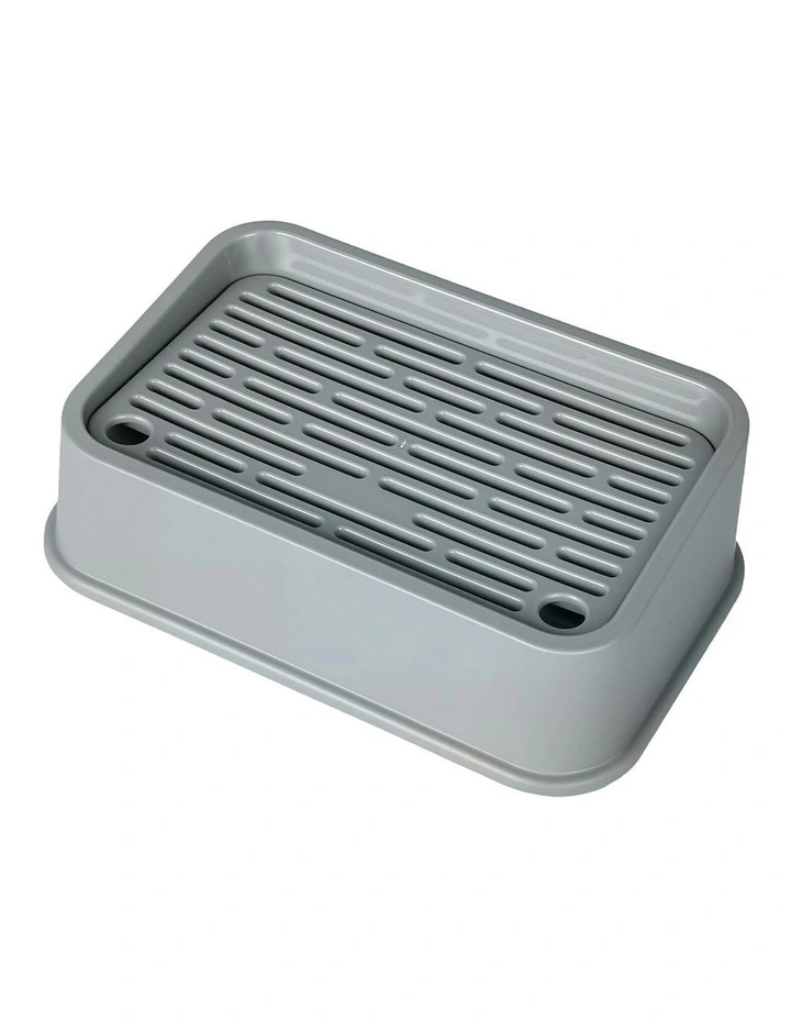 Stainless Steel Pet Litter Box in Grey image 5