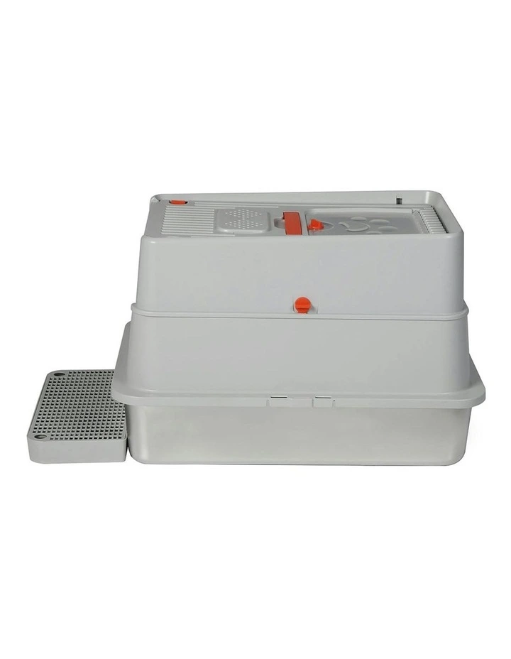 Stainless Steel Pet Litter Box in Grey image 2